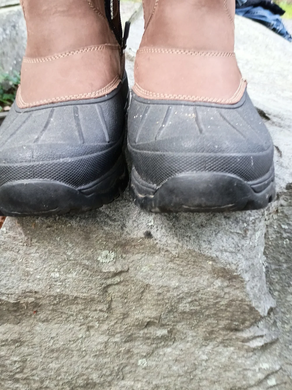 L.L. Bean Brown and Black Men's Rain & Snow Boots